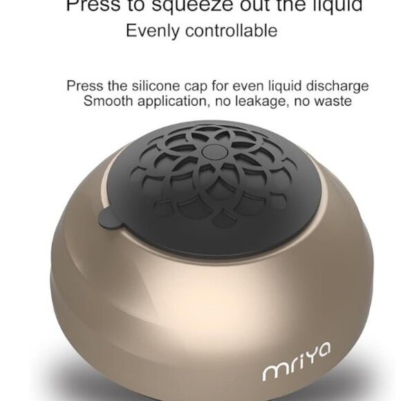 Mriya 30ml Hair Growth Comb with Scalp Brush Color Gold Brand New - Picture 6 of 8